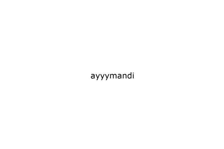 ayyymandi