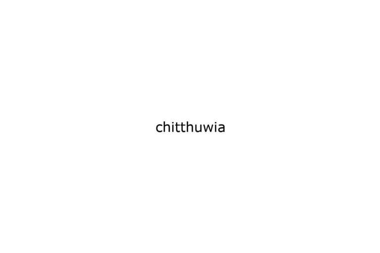 chitthuwia