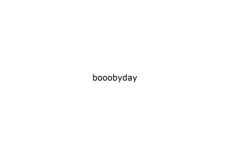 booobyday