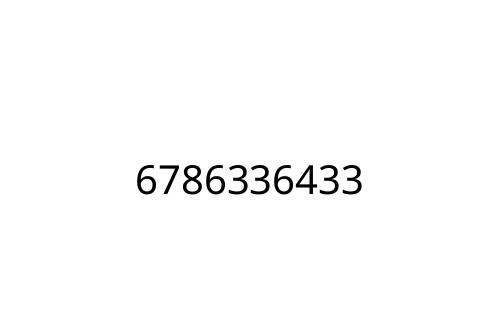 6786336433