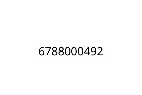 6788000492