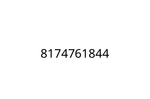 8174761844