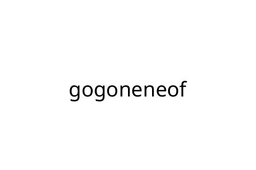 gogoneneof