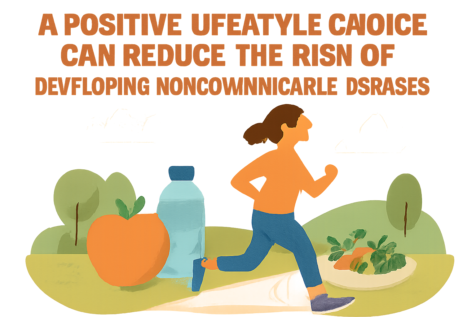 which positive lifestyle choice can reduce the risk of developing noncommunicable diseases?