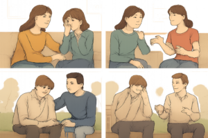 which scenario best demonstrates empathy?