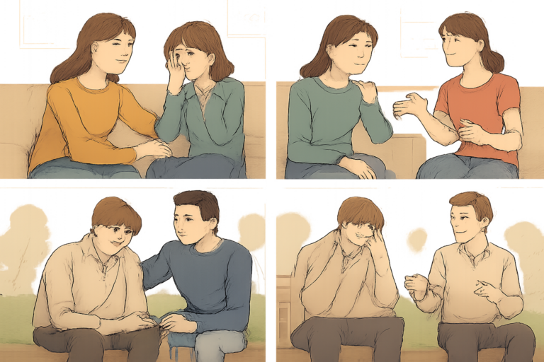 which scenario best demonstrates empathy?
