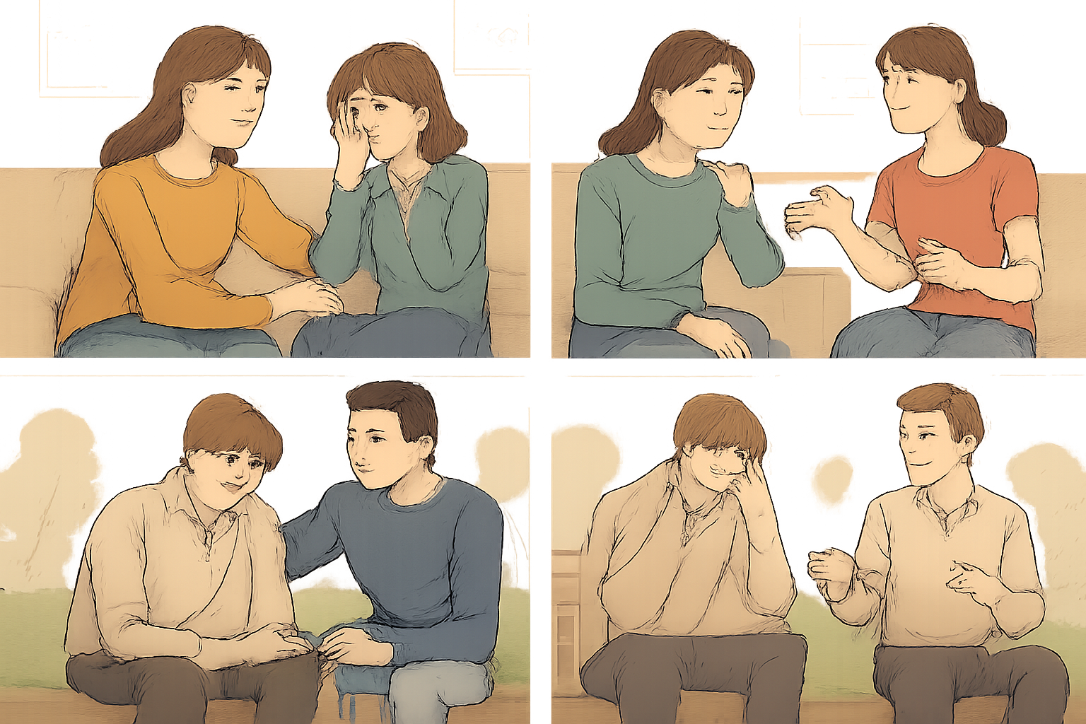 which scenario best demonstrates empathy?