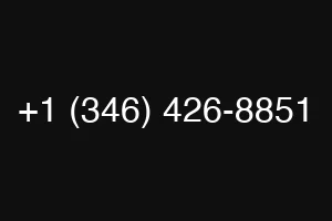 +1 (346) 426-8851