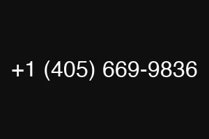 +1 (405) 669-9836