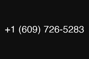 +1 (609) 726-5283