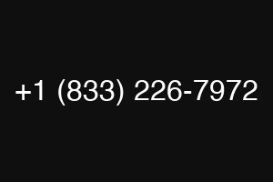 +1 (833) 226-7972