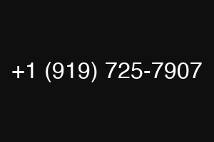 +1 (919) 725-7907